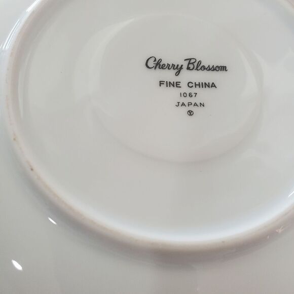 VINTAGE Japanese  Cherry Blossom Fine China Teacup and Saucer - Picture 6 of 6